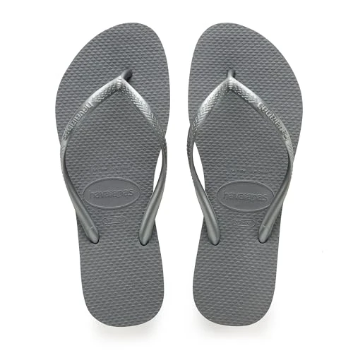 Limitiertes Angebot: Havaianas - Slim, Stylische, Robuste und Vielseitige Badelatschen für Frauen mit Texturierten Sohlen für Grip und Halt von 30.00 EUR auf 15.00 EUR (Spare 50%)