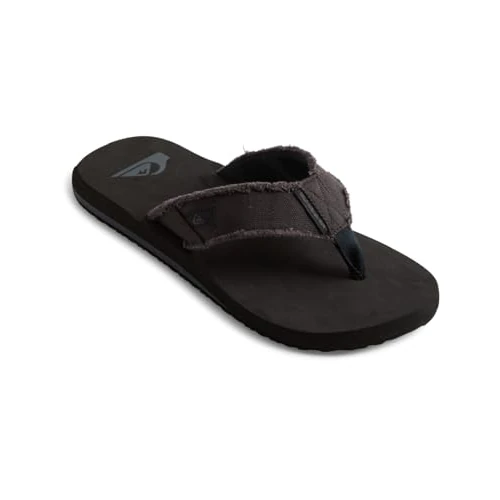 Offerta a tempo: Quiksilver - Monkey Abyss Tong per Uomo - Black/Black/Brown - 41 EU - 51% da 22.99 € a 11.30 €