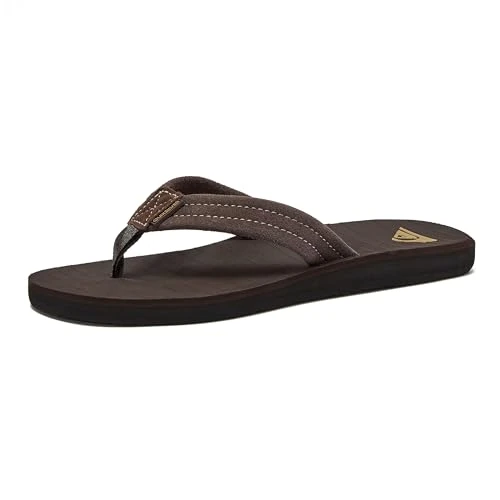 Offre limitée : Quiksilver Carver Suede, Tongs Homme, Multicolore (Brown), 40 EU de 29.99 € à 27.89 € (7% de remise)