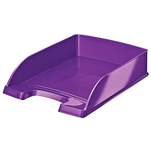 Offre limitée : Leitz Corbeille à Courrier A4, Violet Métallisé, WOW, 52263062 de 8.35 € à 8.35 € (0.00% de remise)