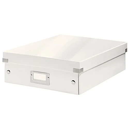 Offerta a tempo: Leitz Click & Store WOW Scatola Organizer Media, per Archivio e Organizzazione di Cavi e Cancelleria, Adatta a Casa e Ufficio, Bianco, 60580001 - 0.00% da 27.54 € a 27.54 €