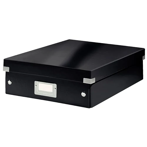 Limited-time offer: Leitz Organiser Box, Click and Store Range 60580095 - Medium, Black from 20.25 £ to 20.25 £ (save 0.00%)