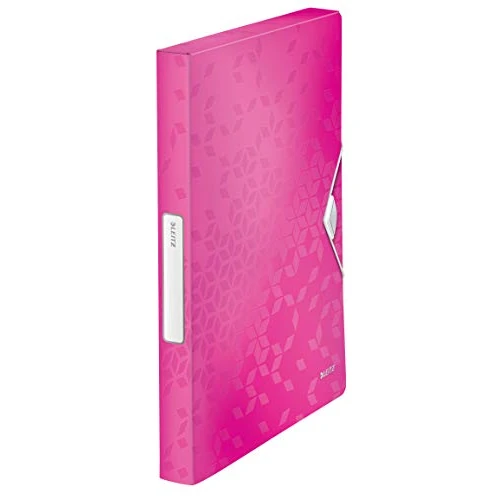 Offerta a tempo: LEITZ WOW cartella progetti dim. 33 x 25 cm - dorso 3 cm - Fucsia metallizzato - 46290123 - 0.00% da 9.25 € a 9.25 €