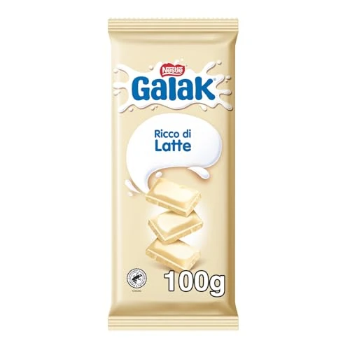 Offerta a tempo: GALAK Tavoletta Cioccolato Bianco 100g - 35% da 2.29 € a 1.49 €
