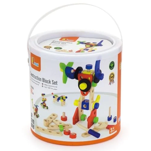 Limitiertes Angebot: VIGA 50382 Toys - Konstruktionsset aus Holz - 68 Teile von 28.99 EUR auf 28.99 EUR (Spare 0%)
