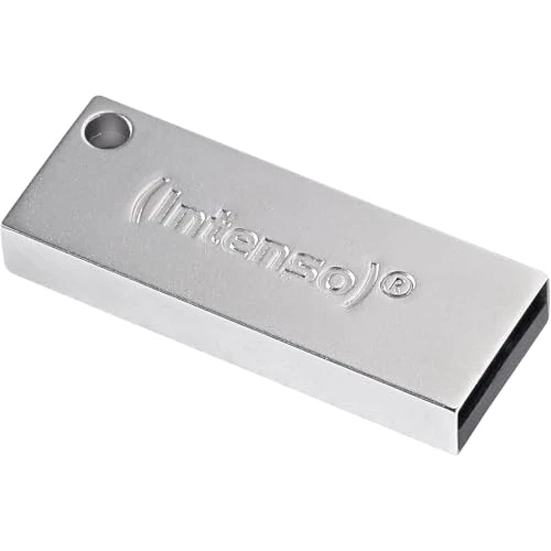 Offerta a tempo: Intenso Premium Line - Chiavetta USB 64 GB - Memoria USB 3.2 Gen 1x1, fino a 100MB/s, Argento - 0.00% da 14.48 € a 14.48 €