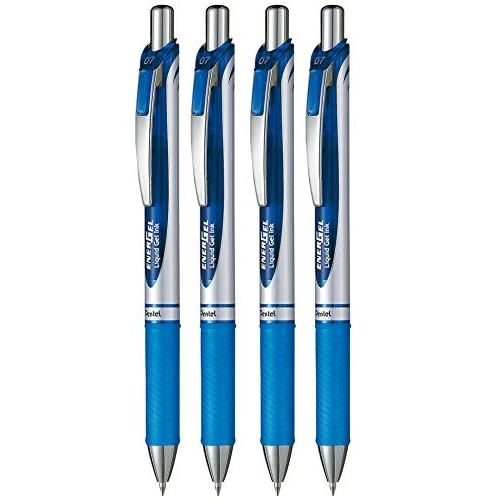 Pentel BL77 Roller Energel XM Click, 0.7, Blue