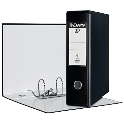 Tijdelijke aanbieding: Esselte Eurofile band met hefboommechanisme en koffer Dorso 8 cm Zwart van 12.99 € naar 12.99 € (0.00% korting)