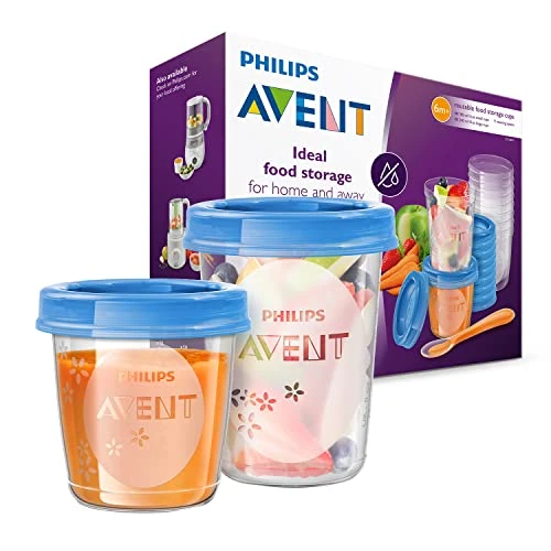 Offerta a tempo: Philips Avent SCF721/20 Set Vasetti per la Conservazione delle Pappe — 30% da 32,99 € a 22,99 €