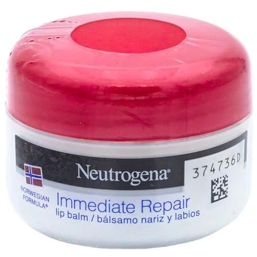 Offerta a tempo: Neutrogena, Balsamo Labbra e Naso Riparazione Immediata, Formula Norvegese, 15ml - 0% da 8.15 € a 8.15 €