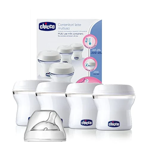 Limited offer: Chicco Silicone Step Up Milk Container - Vented, New, Hygienic Breast Milk Storage from 21.00 USD to 14.11 USD (save 33%)