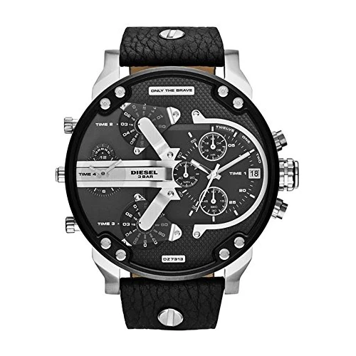 Offerta a tempo: Diesel Orologio Analogico Quarzo Uomo con Cinturino in Acciaio Inossidabile DZ7313 - 21% da 429.00 € a 338.28 €