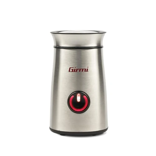 Tijdelijke aanbieding: Girmi CC01 Elektrische koffiemolen van geborsteld roestvrij staal van 32.30 € naar 32.30 € (0.00% korting)