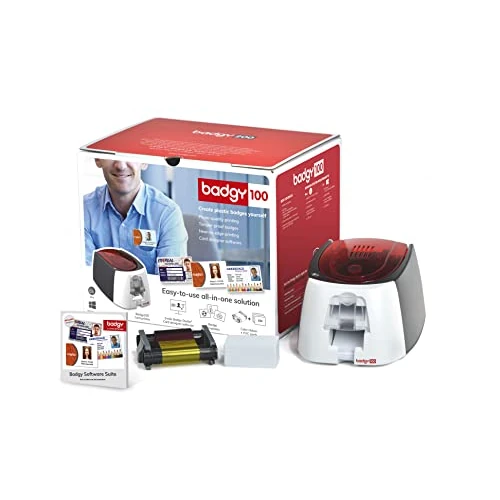 Oferta limitada: BADGY 100- Impresora, 50 tarjetas de 628.50 € a 628.50 € (ahorro 0.00%)
