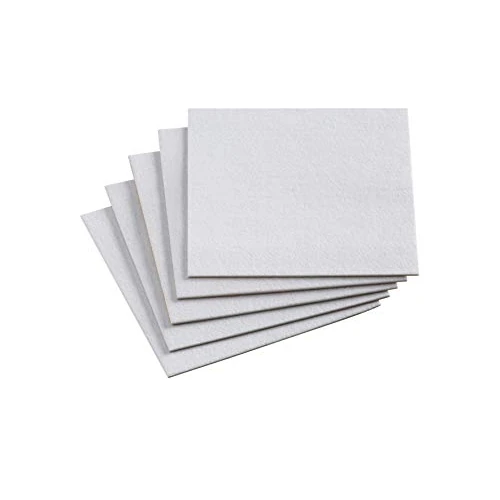 Offerta a tempo: Meister 645546 - Ritaglio di feltro adesivo, 200 x 200 mm, 5 pezzi colore: bianco - 0.00% da 11.99 € a 11.99 €