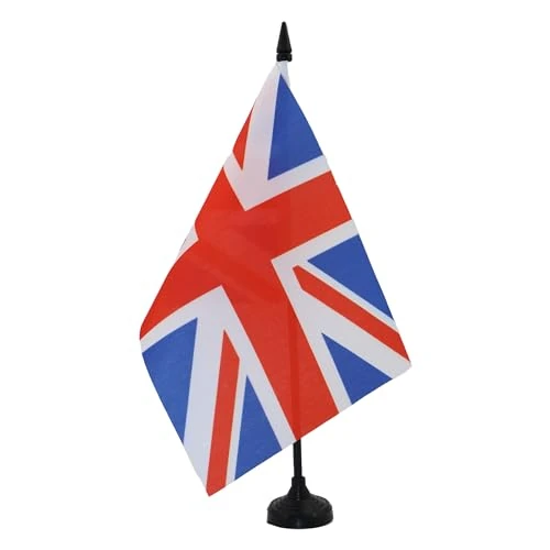 Limited-time offer: AZ FLAG United Kingdom Table Flag 21x14 cm 100D Polyester Plastic Base from 5.95 £ to 5.95 £ (save 0.00%)