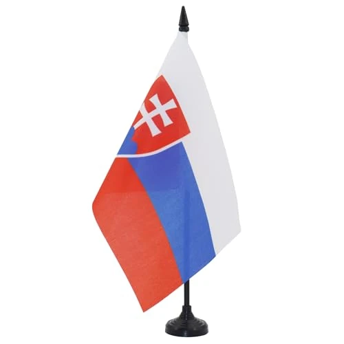 Zeitlich begrenztes Angebot: AZ FLAG - Tischflagge Slowakei - 21x14 cm - Slowakische Tischfahne 14 x 21 Cm - Flaggen von 8.25 € auf 8.25 € (0.00% Rabatt)