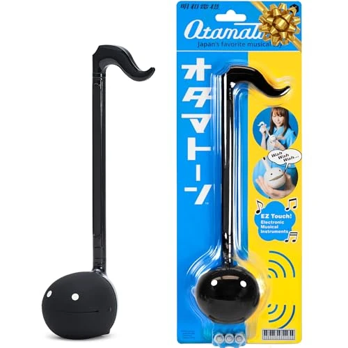 Offerta a tempo: Otamatone [Edizione Inglese] - Strumento Musicale Elettronico Giapponese, Sintetizzatore Portatile di Cube/Maywa Denki dal Giappone, Nero - 0.00% da 49.99 € a 49.99 €