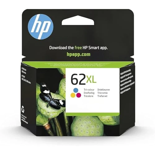 Tijdelijke aanbieding: HP 62XL Inktcartridge Cyaan, Geel, Magenta, Hoge Capaciteit (C2P07AE) origineel van HP van 59.28 € naar 48.47 € (18% korting)