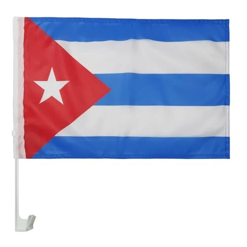 Oferta limitowana: Drapeau de Voiture Cuba en Polyester 75D, 45cm x 30cm z 76.26 zł na 76.26 zł (oszczędź 0.00%)