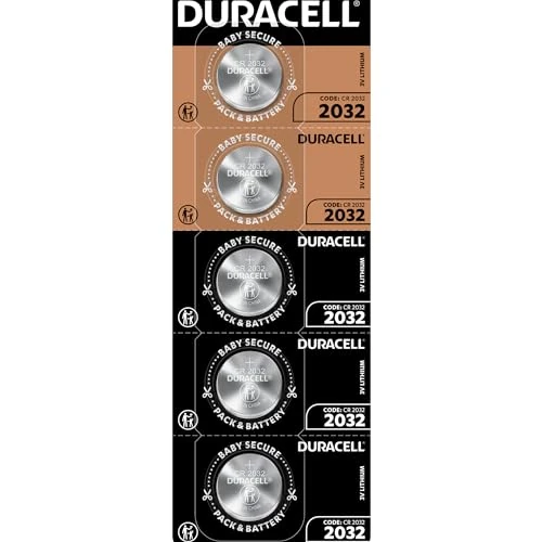 Duracell Specialty 2032 +50% More Power Lithium-Batterien, 5 Stück