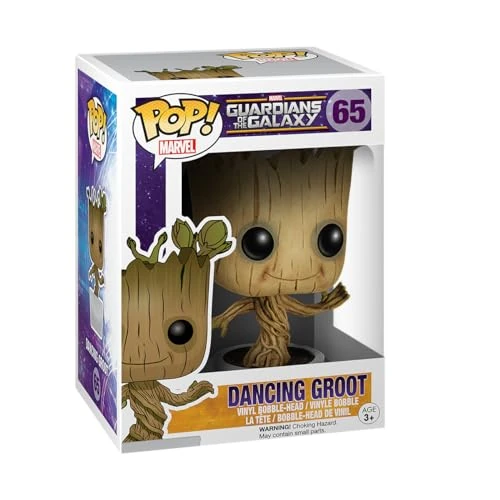 Oferta ograniczona: Funko POP! Marvel: Strażnicy Galaktyki - Tańczący Groot - Strażnicy Galaktyki - Kolekcjonerska figurka winylowa - Pomysł na prezent - Oficjalny towar - Zabawki dla dzieci i dorosłych - Fani filmów z 52.13 PLN na 52.13 PLN (zniżka 0%)