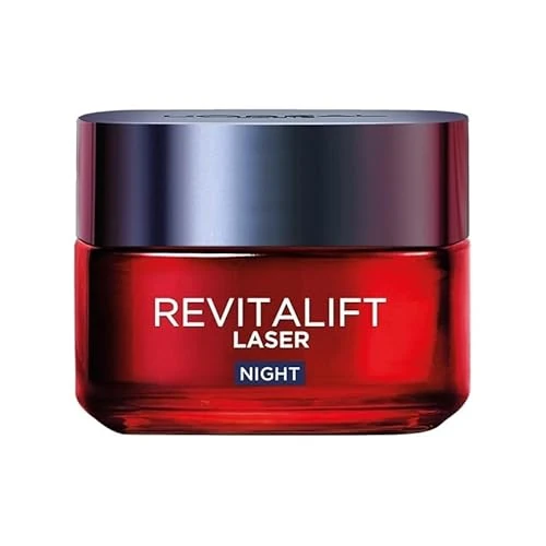 Tijdelijke aanbieding: L'Oréal Paris - Anti-aging drievoudige werking nachtmasker crème - anti-rimpel & multi-correctie - verrijkt met pro-retinol, hyaluronzuur en vitamine C - Revitalift Laser X3-50 ml van 12.00 € naar 12.00 € (0.00% korting)