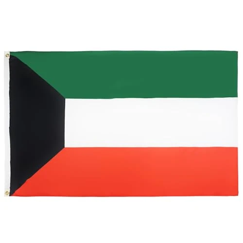 Oferta limitada: AZ FLAG Bandera Kuwait 90x60 cm Estandarte Kuwaití Poliéster 100D 2 Ojales de 9.95 € a 9.95 € (ahorro 0.00%)