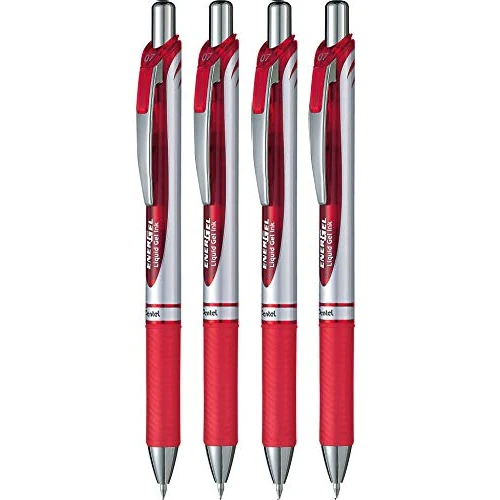Offerta a tempo: Pentel BL77 Energel XM scatto 0,7 Rosso 4 pezzi - 35% da 16.20 € a 10.60 €