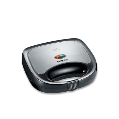 Offerta a tempo: Severin SA 2969 Sandwich Toaster con Inserti Acciaio Inox, 600 W, Nero - 27% da 32.99 € a 23.99 €