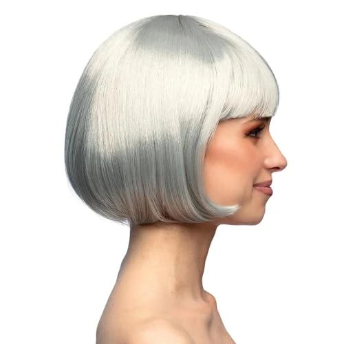 Limited-time offer: Boland 10103115 Cabaret Wig Woman Helmet, Grey Silver, One Size from $42.00 to $42.00 (save 0.00%)