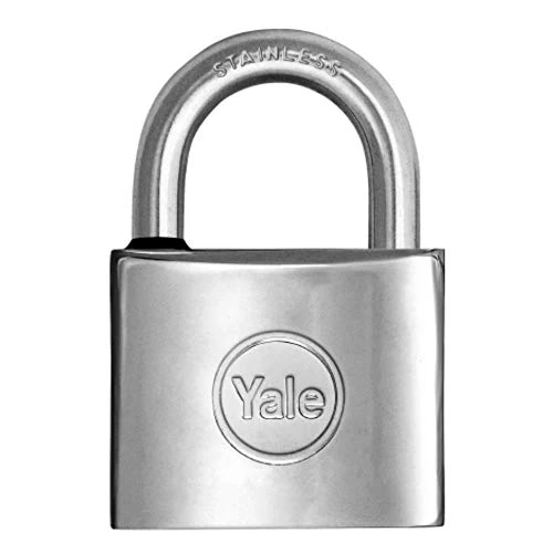 Yale y1140040080 Cadenas en laiton à anse, 40 mm, en acier inoxydable