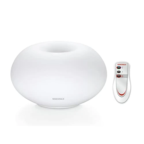 Limitiertes Angebot: Soehnle Milano Plus Aroma Diffuser mit Fernbedienung, Lufterfrischer mit Beduftung und/oder Beleuchtung, Diffuser mit Farbwechsel und Stopp-Funktion von 49.90 EUR auf 49.90 EUR (Spare 0%)