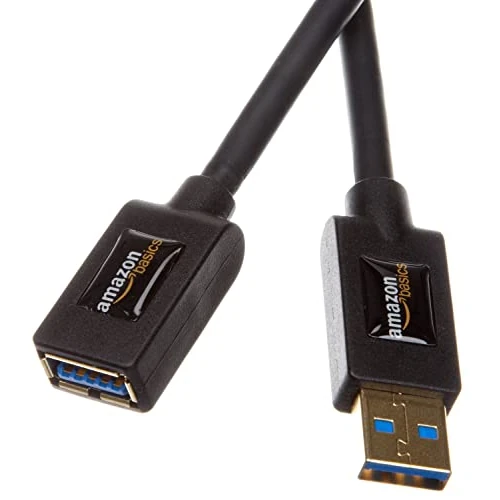 Oferta limitada: Amazon Basics Cable alargador USB-A 3.0 tipo macho a tipo A-hembra (3 m), Negro de 8.68 € a 8.68 € (ahorro 0.00%)