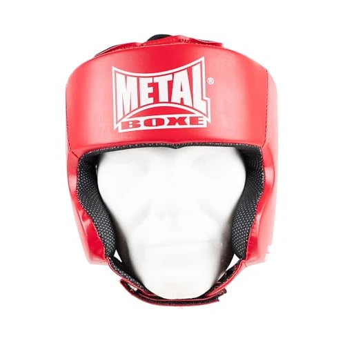 METAL BOXE - Kopfschutz, Rot Senior
