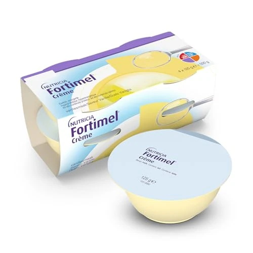 Offerta a tempo: NUTRICIA FORTIMEL CREME, Crema Ipercalorica Iperproteica, Vaniglia, 4x125ml - 57% da 25.89 € a 11.07 €