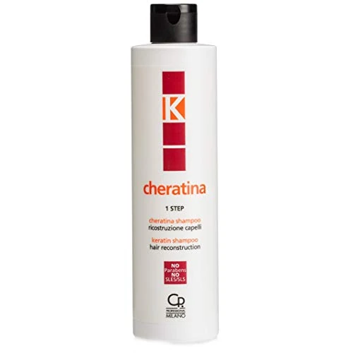 K-Cheratina - Champú de Reconstrucción - Tratamiento Profesional con Queratina para Reparar el Cabello Dañado - Repara el Daño e Hidrata - 250 ml