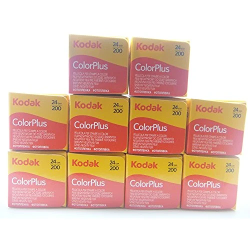 Offerta a tempo: 10 Rullini Kodak ColorPlus 200 35 mm, 24 foto, rullino fotografico - 0.00% da 84.90 € a 84.90 €