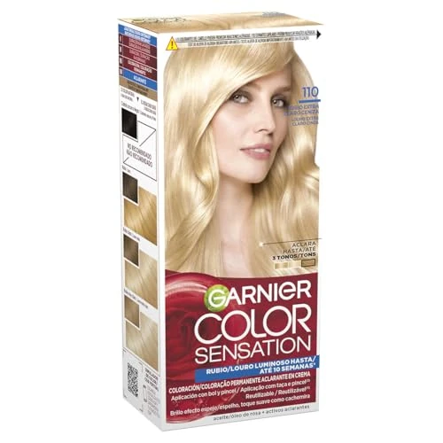 Offerta a tempo: Garnier Color Sensation, Colorazione Permanente, 200 gr, no. 110 Biondo Extra Chiaro - 0.00% da 5.73 € a 5.73 €