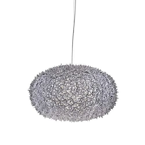 Kartell 09280B4 "Bloom" Lamp, Plastic, Transparent