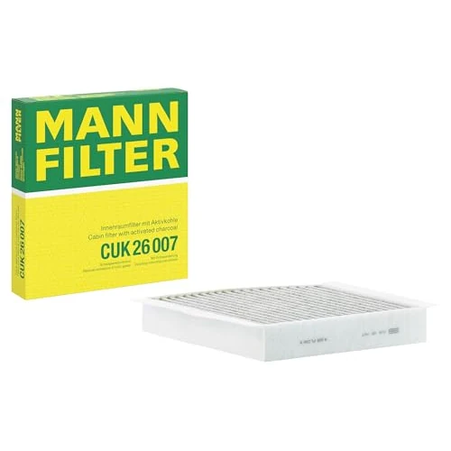 Limited-time offer: MANN-FILTER CUK 26 007 Cabin Air Filter - Pollen Filter with Activated Carbon - for Cars + Transporters from 32.73 GBP to 32.73 GBP (save 0%)