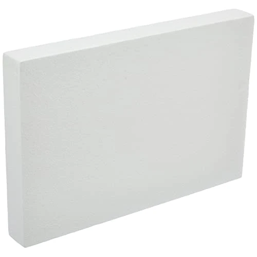 Offerta a tempo: Decora 0173929 Basi rettangolari in polistirolo ideali per esercitazioni e per realizzare torte a piani dall'aspetto perfetto, Dim. 30 X 45 X H 5 CM - 40% da 5.00 € a 3.00 €