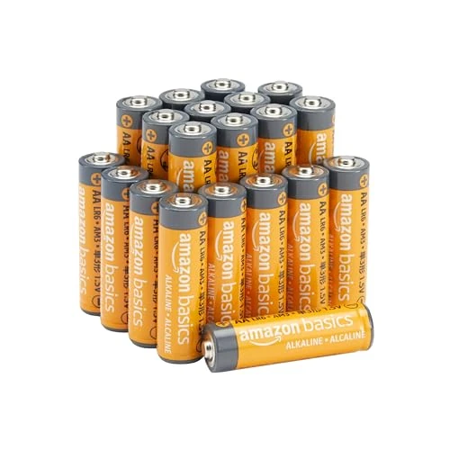 Offre limitée : Amazon Basics Lot de 20 piles alcalines AA haute performance, 1,5 V, durée de conservation de 10 ans de 8.30 EUR à 7.47 EUR (remise 10%)