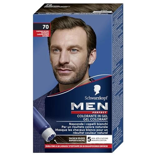 Limitiertes Angebot: Colorante Per Capelli In Gel Senza Ammoniaca Men Perfect N 70 Castano Scuro Naturale von 10.46 EUR auf 9.99 EUR (Spare 4%)