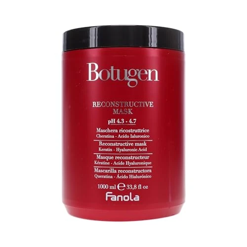 Fanola, Botugen Mask, Maschera Ricostruttrice, Con Acido Ialuronico e Cheratina, 1000 ML