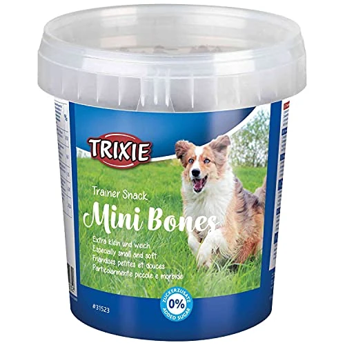 Offerta a tempo: Trixie Snack, ricompense per Cani, per addestramento, Mini Ossa, 500 g - 45% da 13.58 € a 7.45 €
