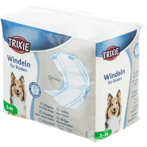 Limited-time offer: Trixie Twelve Diapers for Male Dog, Small/Medium from 9.59 GBP to 9.59 GBP (save 0%)