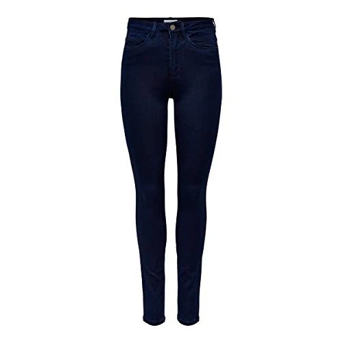 Zeitlich begrenztes Angebot: ONLY Damen Royal High Skinny Jeans, Dark Blue Denim, S L32 von 51.97 € auf 14.99 € (71.16% Rabatt)