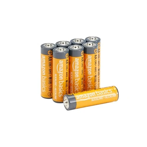 Offerta a tempo: Amazon Basics, 8 batterie alcaline AA ad alte prestazioni, 1,5 Volt, durata di 10 anni - 5% da 5.49 € a 5.22 €