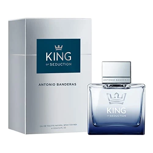 Oferta limitada: BANDERAS Perfumes, King of Seduction, Eau de Toilette para Hombre, Larga duración, Fragancia masculina, intensa y energética, Notas de bergamota y manzana, Optimo para uso diario, 100 ml de 20.90 EUR a 20.90 EUR (ahorro 0%)